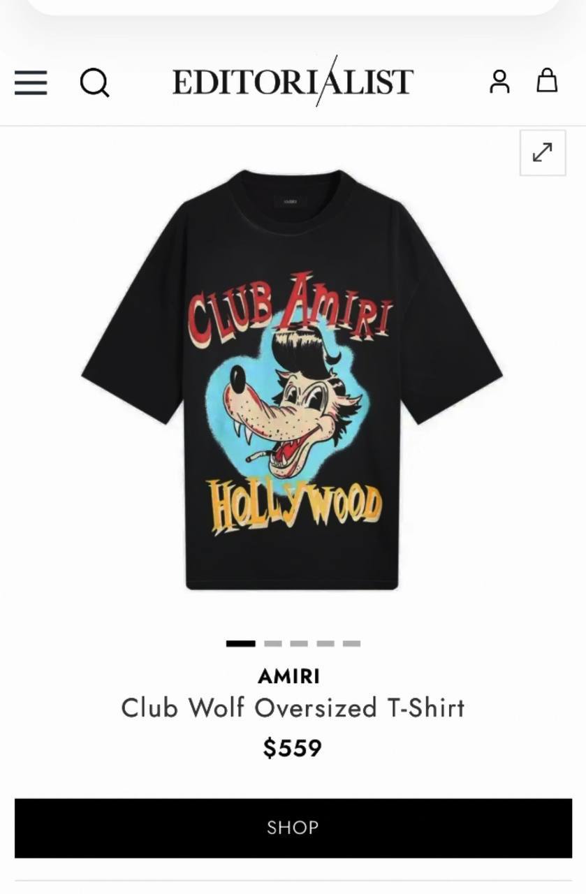 AMIRI TSHIRT