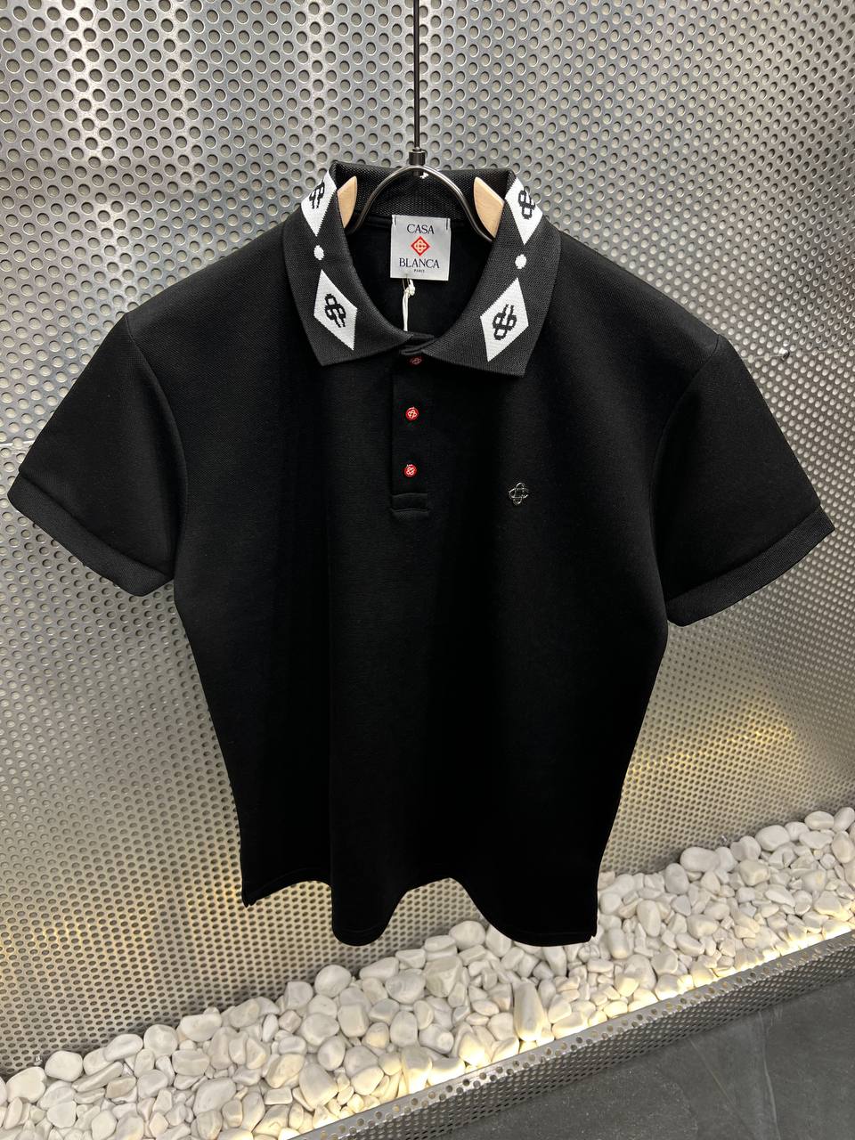 Siyah Casa Blanca Tshirt Polo