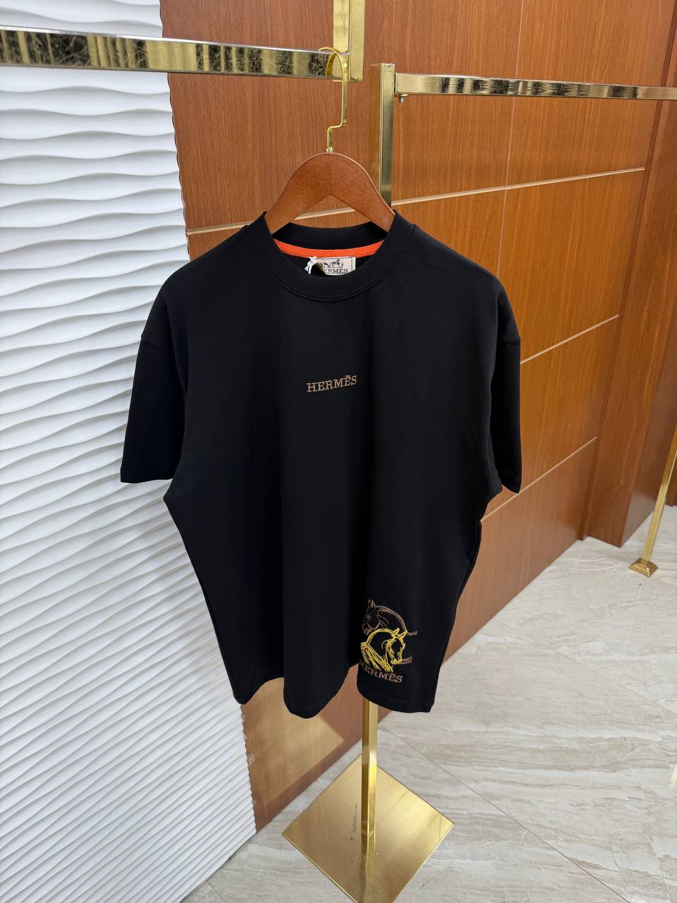 Siyah Hermes Tshirt
