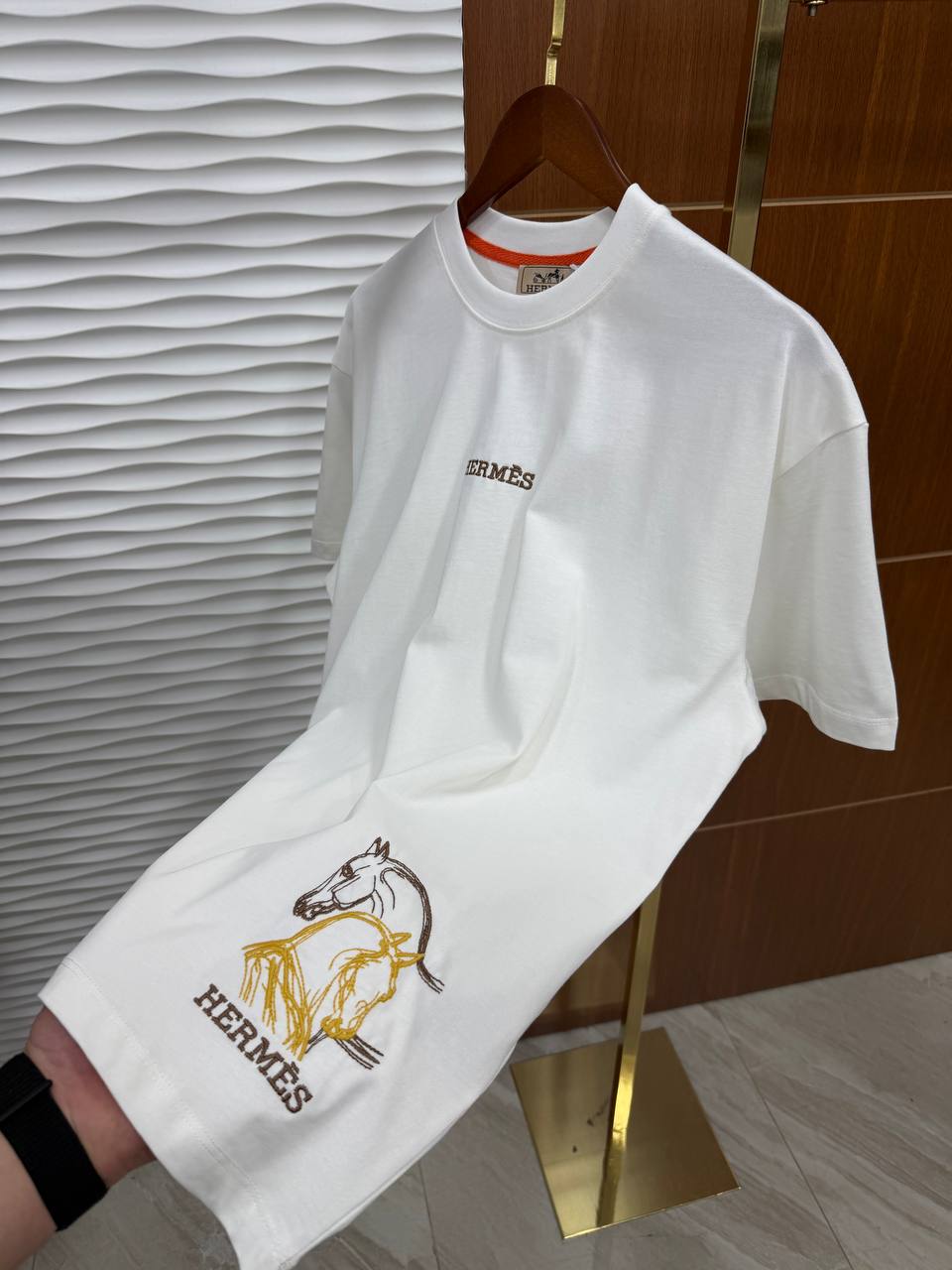 Siyah Hermes Tshirt
